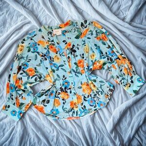 Maeve Floral Cotton Blouse